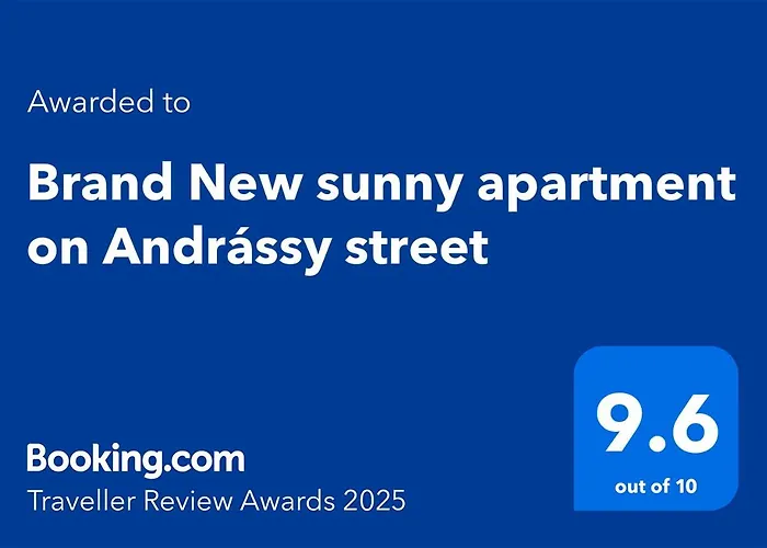 Brand New Sunny Apartment On Andrassy Street